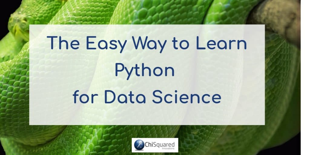 The easy way to learn python blog banner The easy way to learn python for data science