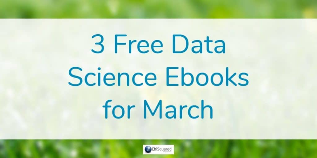 free books march banner Free Data Science Books