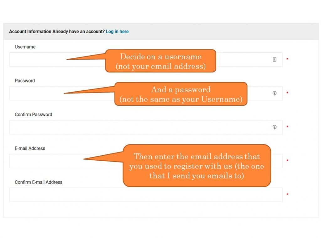 Fill In Your Details