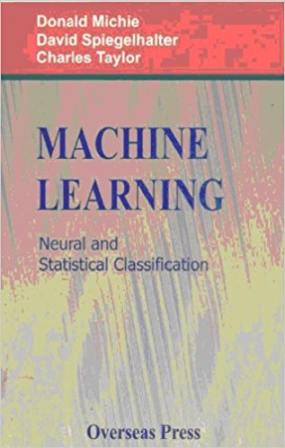 Machine Learning, Neural and Statistical Classification
