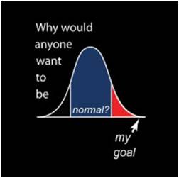 Gaussian Curve – Why Would Anyone Want To Be Normal? Gaussian Curve – Why Would Anyone Want To Be Normal?
