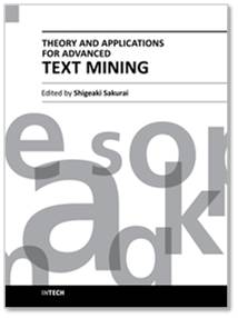 Theory and applications for advanced text mining