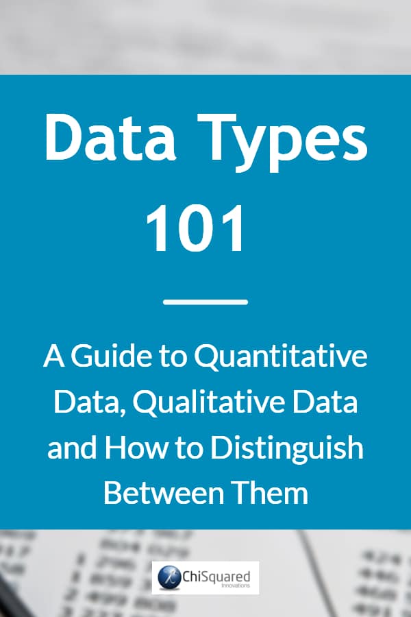 Ever looked at your data and wondered how and where to get started? If you don't know the difference between quantitative data and qualitative data then you're in the right place. Here is our guide to data types and how to deal with them... #datatips #data