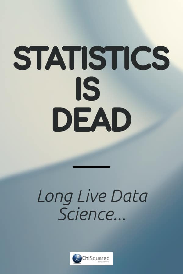 I keep hearing Data Scientists say that ‘Statistics is Dead’, and they even have big debates about it attended by the good and great of Data Science. Interestingly, there seem to be very few actual statisticians at these debates. So why do Data Scientists think that stats is dead? Where does the notion that there is no longer any need for statistical analysis come from? And are they right? #statistics #datascience