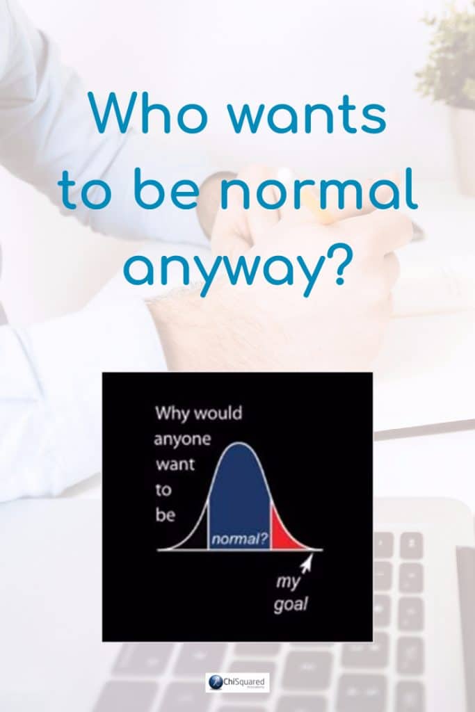 If your brain goes into standby mode and your eyes glaze over when you think about normal distribution, read this blog post that looks at it from the point-of-view of visualising data, not using complicated calculations and confusing stats. #normaldistribution #statistics
