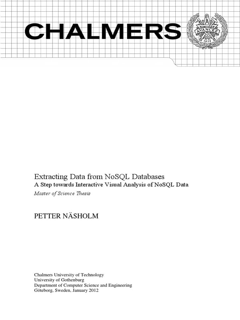 Extracting Data from NoSQL Databases