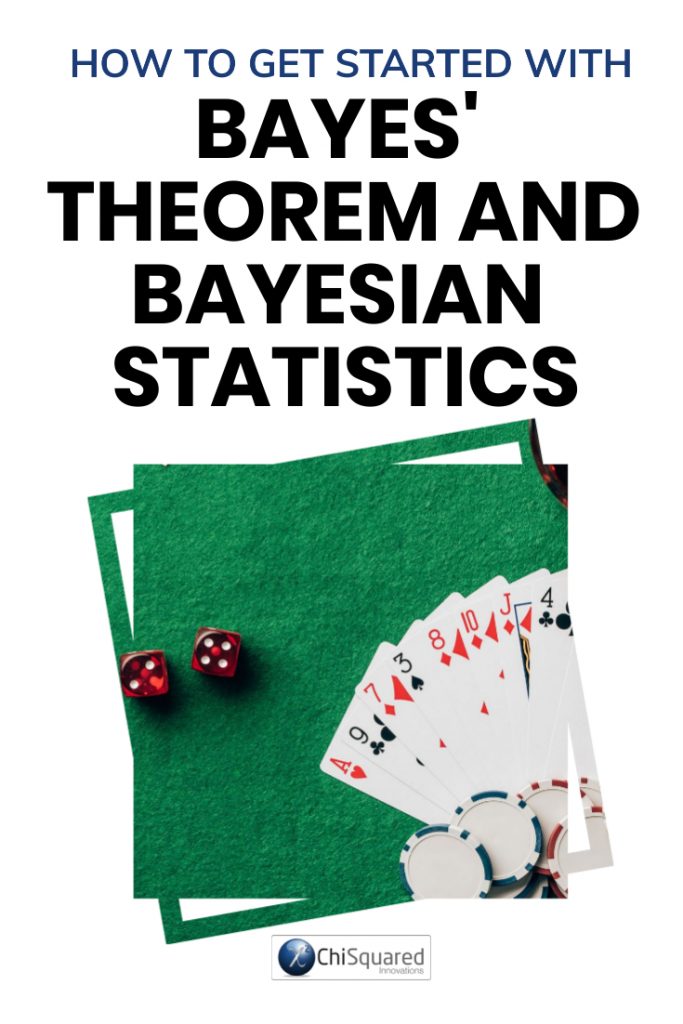 BEGINNER'S GUIDE TO BAYES THEOREM - Pinterest Graphic Beginner's Guide to Bayes Theorem