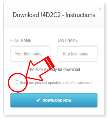 14D2C2 - Tick Box Instructions