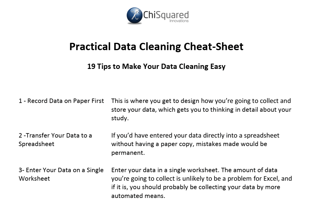 practical data cleaning tips Practical Data Cleaning Tips